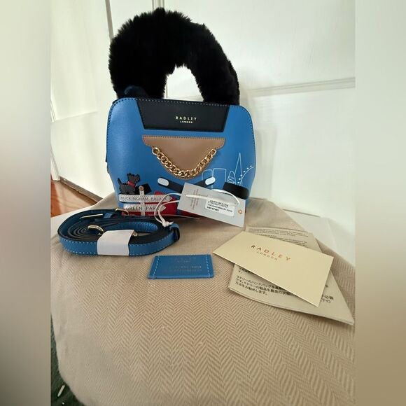 Radley London Minis 25th Anniversary Royal Guard Small Leather Handbag - NWT - Picture 2 of 15